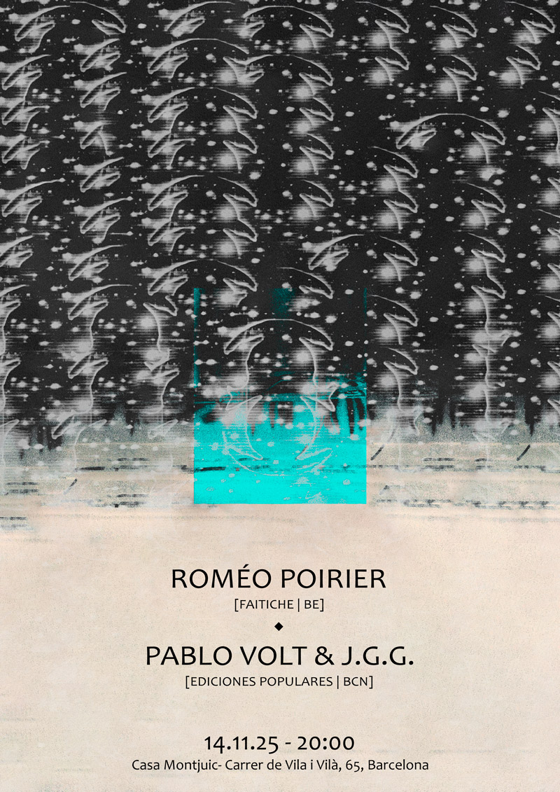 Cartel de nuestro próximo evento